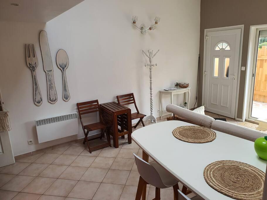 Charmante Maison 1 Chambre Avec Terrasse N'1 Équihen-Plage Dış mekan fotoğraf
